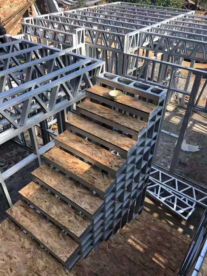 安寧輕鋼別墅建筑公司 29萬起建別墅【專注于鄉(xiāng)村別墅】(圖2) 輕鋼別墅主體