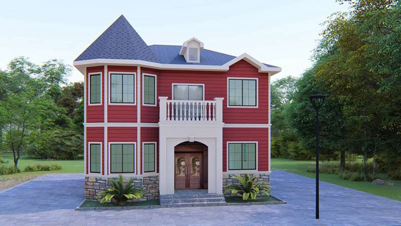 騰沖輕鋼別墅建筑施工 30萬起蓋別墅【平安承保品質】(圖3) 睿婕輕鋼別墅