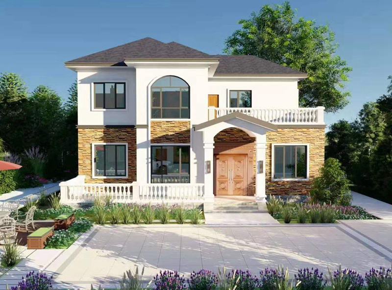 南通輕鋼別墅設(shè)計施工 29萬起建別墅【抗12級臺風】(圖1) 南通輕鋼別墅