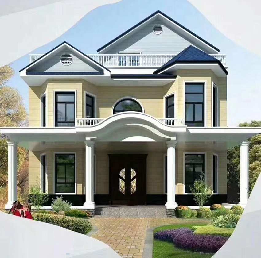 鋼結構別墅有何優勢?其屋頂材料都有哪些?(圖1) 鋼結構別墅