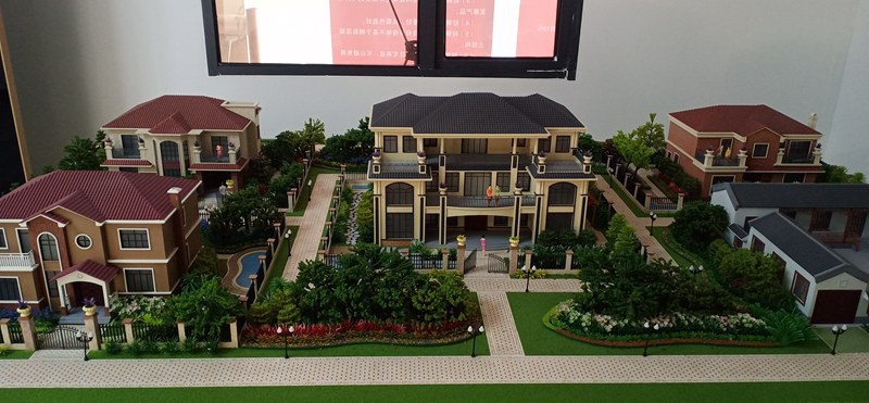 睿婕輕鋼別墅萍鄉(xiāng)工廠 正式建成 11月份投入生產(chǎn)!(圖4) 睿婕辦公室沙盤模型