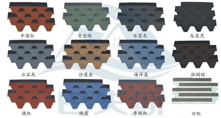 輕鋼別墅需要用到的主要材料以及常用規(guī)格(圖7) 輕鋼別墅屋面瓦