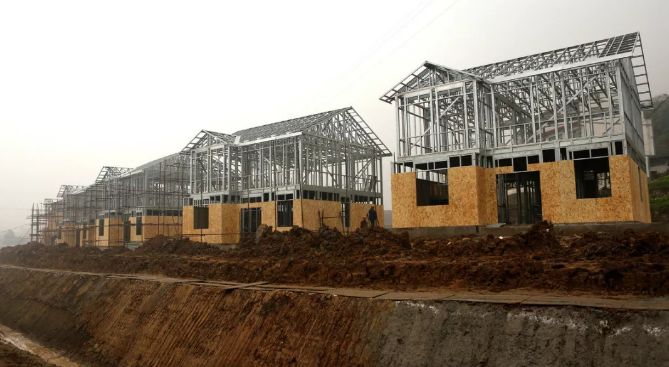 海拔4500米西藏軍區(qū)建起了輕鋼陽光房!你還覺得輕鋼不靠譜嗎?(圖1) 睿婕輕鋼別墅