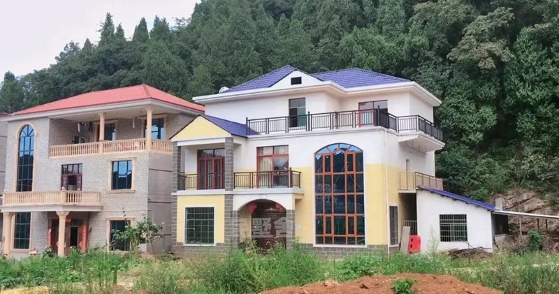 浙江省要求2021年農(nóng)村自建房使用新墻材比例達(dá)60%以上!(圖5) 睿婕輕鋼別墅