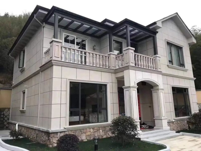 浙江省要求2021年農(nóng)村自建房使用新墻材比例達(dá)60%以上!(圖3) 睿婕輕鋼別墅