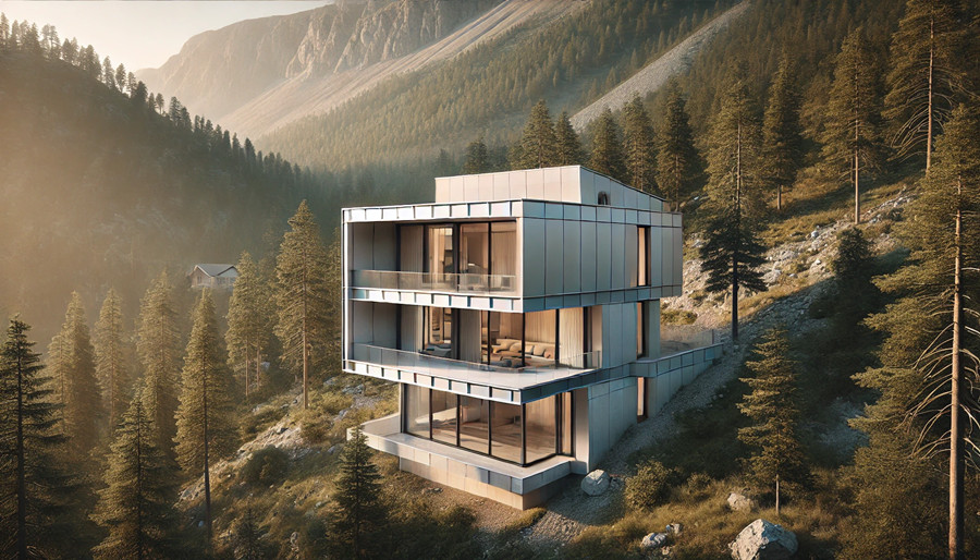 輕鋼別墅適合在山區建造嗎？山地建房新選擇